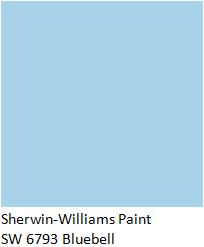 residential painting interior painters Sherwin Williams BlueBell