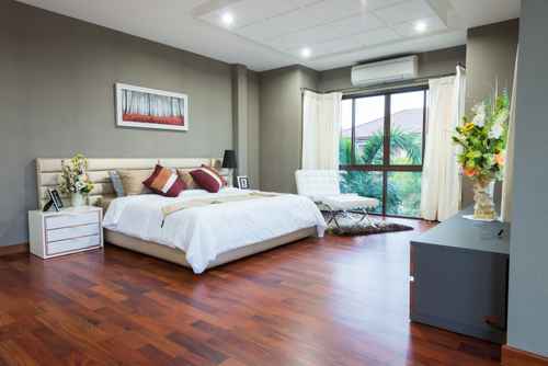 Modern bedroom interior